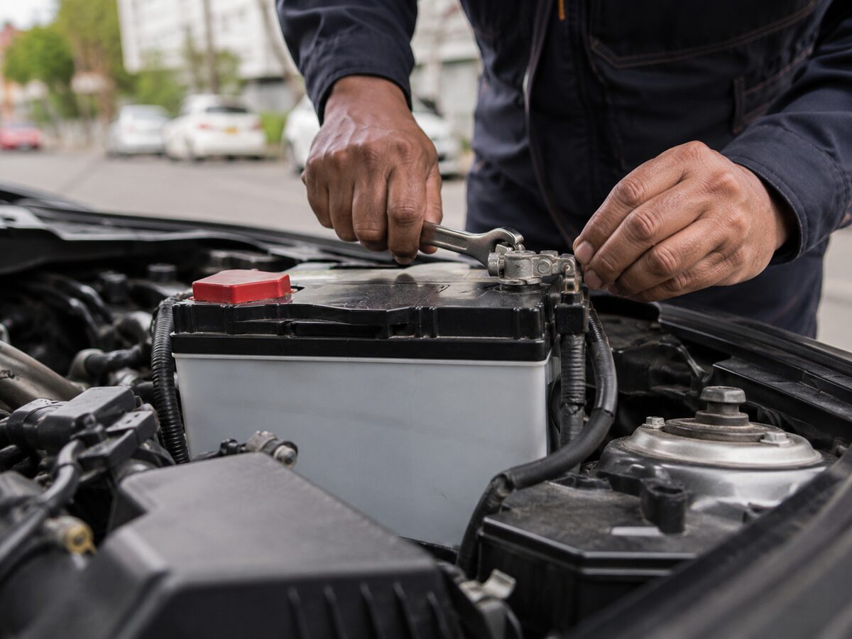 Gaziantep oto akü servisi — motor bölümü ve yerinde akü değişimi